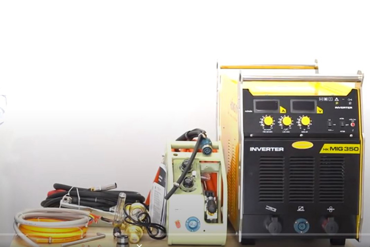 Máy hàn MIG Inverter 350 Ampe 380V Hồng Ký HKMIG350 - 3