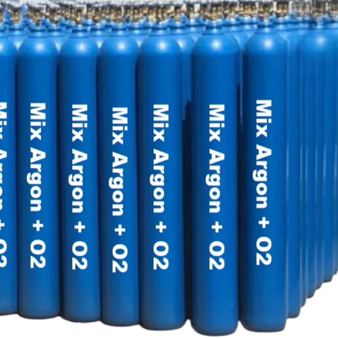 Hỗn hợp Argon + O₂ (Oxy)