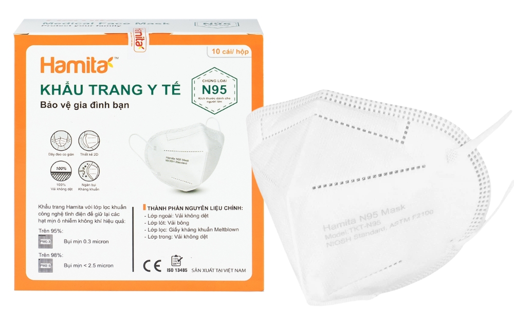 Khẩu trang Hamita N95 Medical Face Mask
