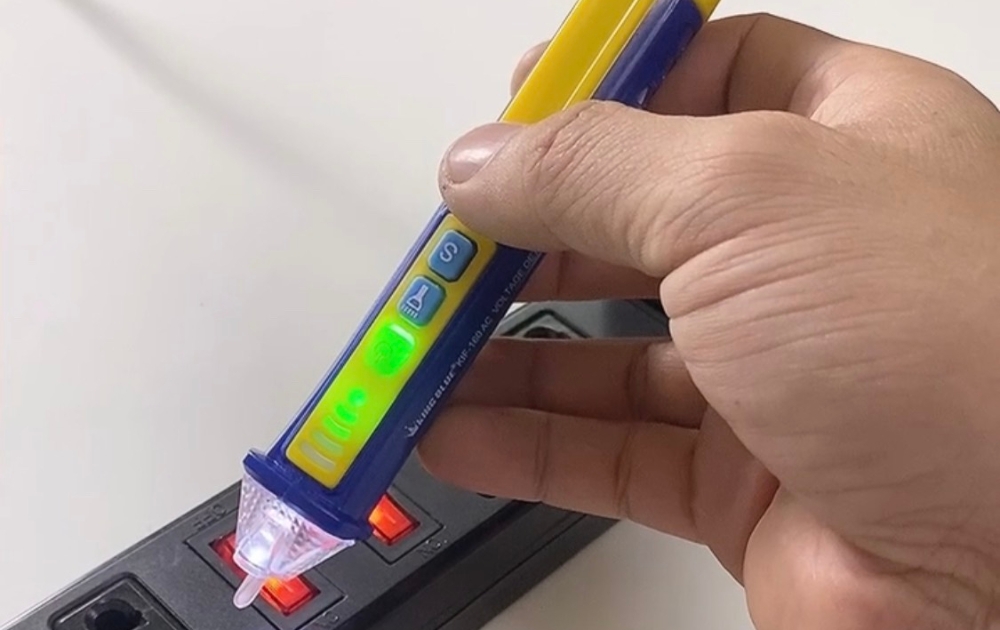 bút thử điện sáng nhưng không có điện