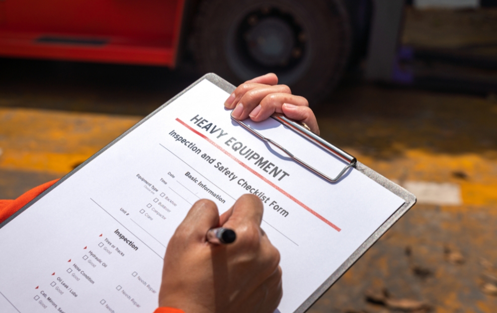 quy trình kiểm định xe nâng