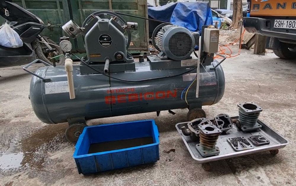 sửa máy nén khí không khởi động được