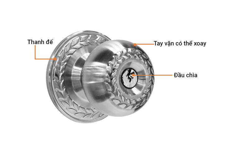Yale VEM5247US32D round handle lock
