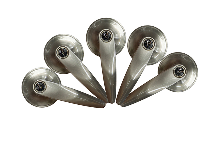 Khóa tròn gạt màu Satin Nickel Yale VL6532US15