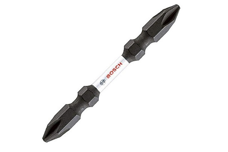 Bộ 2 mũi vặn vít ngắn 2 đầu PH2 6.35x65mm BOSCH 2608522408