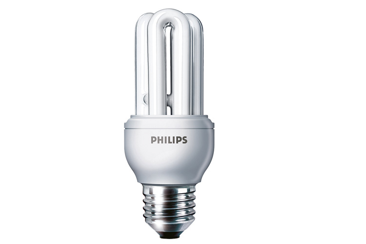 Bóng đèn compact Philips Genie 14W 3U CDL/WW Vàng