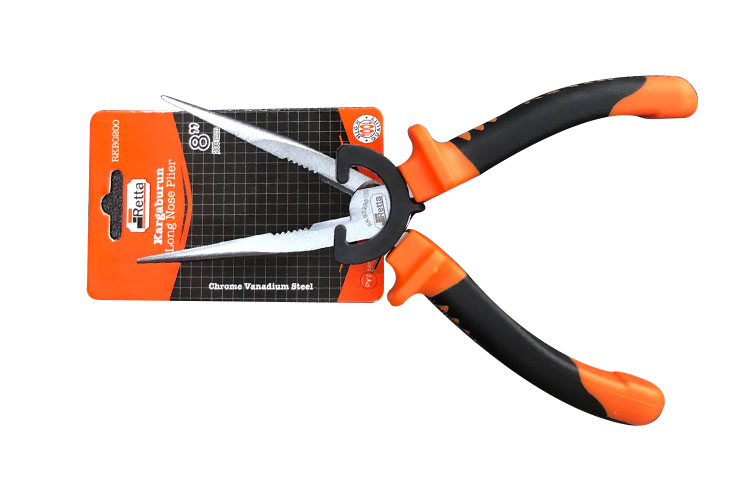Retta RKB0200 200mm pointed nose pliers