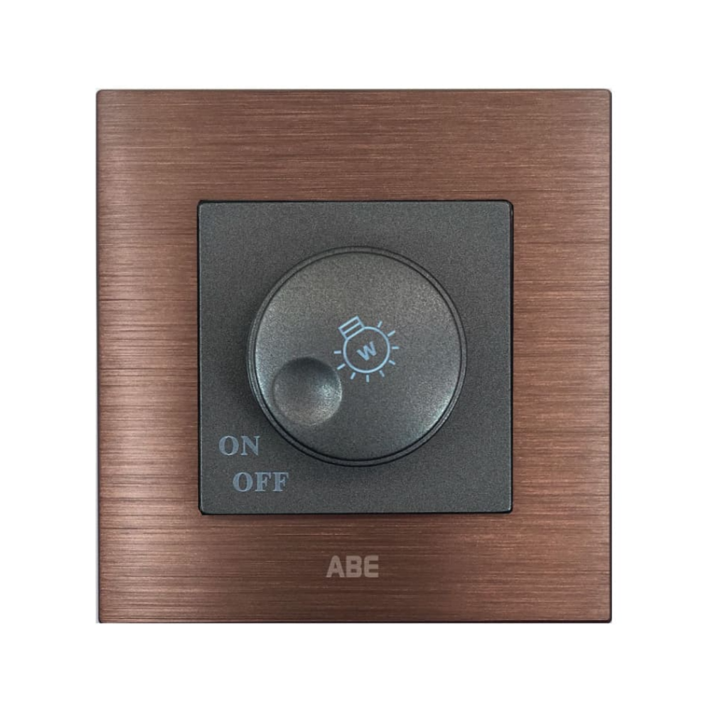 Dimmer đèn ABE TITANIUM T1N-DD màu nâu