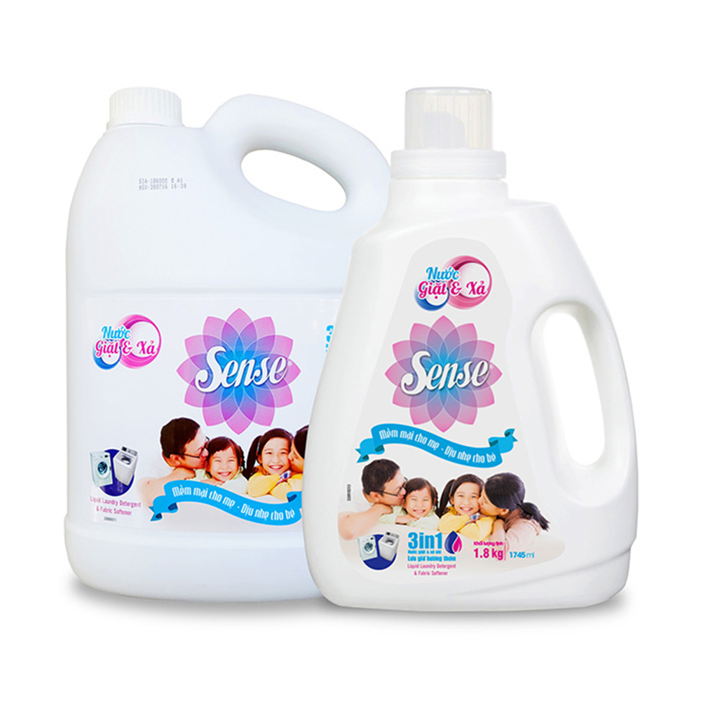 Bột giặt và nước xả