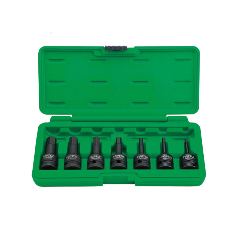 Bộ tuýp đen lục giác 1/2inch Toptul GDAI0702 (7 chi tiết)