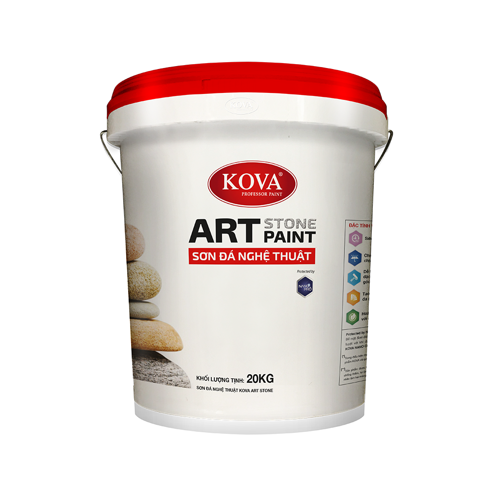 Sơn đá nghệ thuật Kova ART STONE - 5KG - 1508