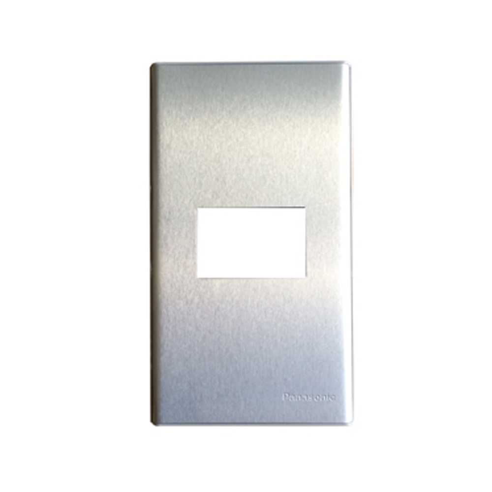 Mặt kim loại bằng nhôm cao cấp dùng cho 1 thiết bị Panasonic WEG6501-1