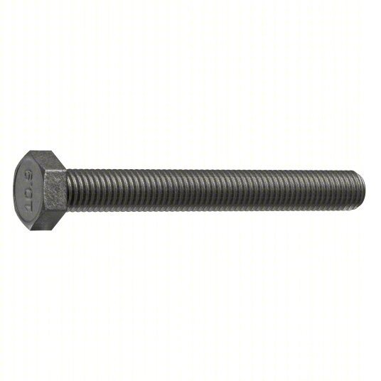 Standard Hex Head Cap Screws Metric M X X Mm Class Steel Black Oxide Fully Threaded