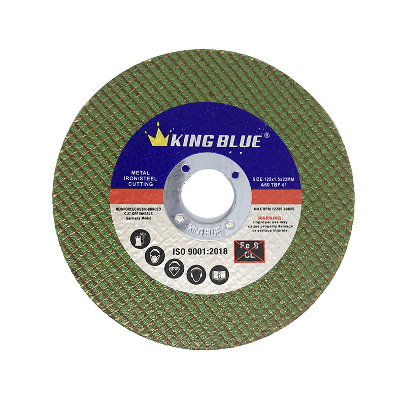 Đá cắt sắt, inox Kingblue D1-125x1.5 xanh