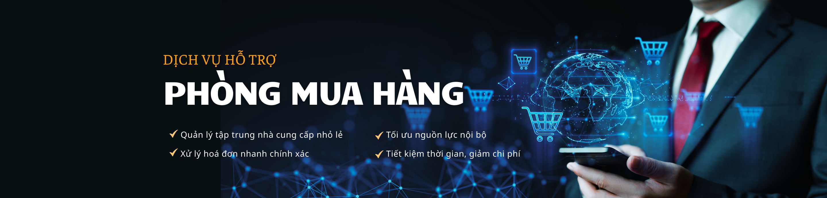 Dịch Vụ Hỗ Trợ Phòng Mua Hàng