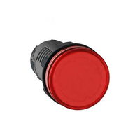 Đèn báo panel tròn 22mm Schneider XA2EVM4LC màu đỏ