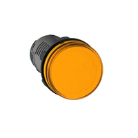 Đèn báo panel tròn 22mm Schneider XA2EVB5LC màu cam