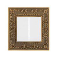 ABE LACE L1T-22C double electrical switch white