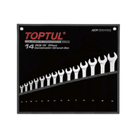 Toptul GPAB1406 6-32mm Open-end Wrench Set (14 pieces)