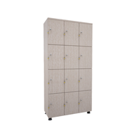 Tủ locker gỗ 12 ngăn 900x400x1860mm Hòa Phát Locker900
