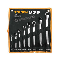 Bộ 8 chìa khóa vòng miệng Tolsen 15077