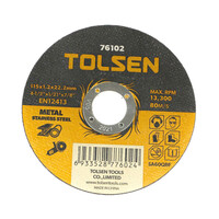 Đĩa cắt sắt và inox 115mm Tolsen 76102