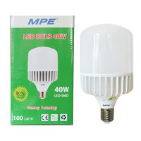 Đèn Led Bulb 40W đui E27 MPE LBD-40V ánh sáng vàng