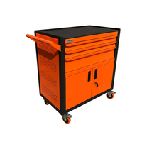 Tủ dụng cụ 3 ngăn 2 hộc DROPBOX D2B3 màu cam