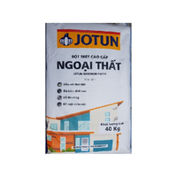 Bột trét tường ngoại thất Jotun màu xám (40kg/bao)