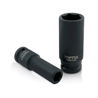 Toptul KABE1611 black 1/2 inch long hexagon socket