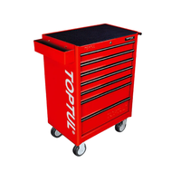 Tủ đồ nghề 7 ngăn Toptul GE-21406 (214 chi tiết) màu đỏ