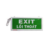 Đèn Exit 1 mặt Kentom KT110