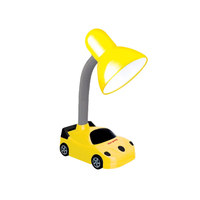 Dien Quang car-style table lamp DQ DKL05 BW (black gold, warmwhite)