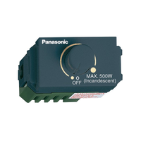 Công tắc điều chỉnh độ sáng đèn, loại có chức năng bật tắt, 220VAC - 500W Panasonic WEG575151H