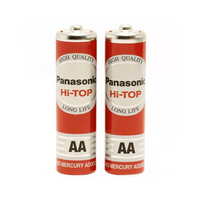 Pin tiểu AA Panasonic Hi-Top Carbon R6DT 1.5V vỉ 2 viên