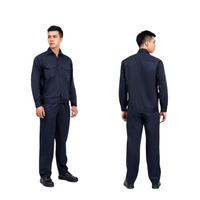 Quần áo BHLĐ, vải 65/35, màu xanh đen, size 9