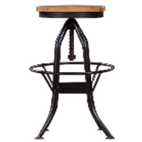 Ultimo Stool (Driftwood) 1825 Interiors SNM012.2
