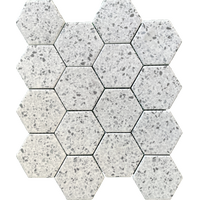 Mosaic Tráng men vân đá terrazzo 73SHQ108 29.8X25.9