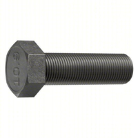 Standard Hex Head Cap Screws Metric M8x1.25x60mm Class 10.9 Steel Black Oxide Fully Threaded