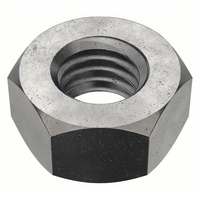 Standard Hex Nuts Metric M6x1xmm Class 8 Steel Black Oxide