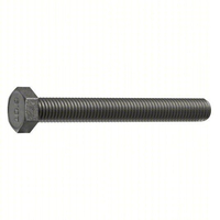 Standard Hex Head Cap Screws Metric M12x1.75x70mm Class 10.9 Steel Black Oxide Fully Threaded