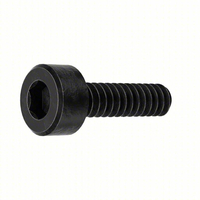 Hex Socket Head Metric M5x0.8x16mm Class 8.8 Steel Black Oxide Fully Threaded
