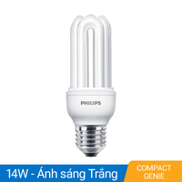 Bóng đèn LED Compact Genie 14W ánh sáng trắng Philips Genie 14W E27