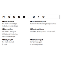 Cảm biến từ đầu lồi hình trụ Autonics PR12-2AC