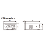 Autonics Timer LE8N-BF