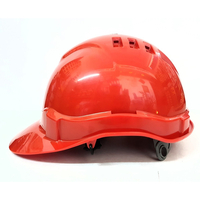 Mũ bảo hộ PROGUARD HG2-WHG3RS có các khe thoát khí (màu đỏ)
