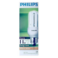 Đèn compact Philips GENIE 11W WW E27 220-240V 1CT/4X12 ánh sáng vàng