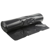 Cuộn 50 túi nhựa đựng rác dày 200 RS PRO 7716563 màu đen