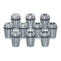 ER16 milling cutter chuck set, 10 pieces: 1- Vertex V-16000