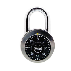 Khóa số thân inox 50mm Yale Y140/50/122/1